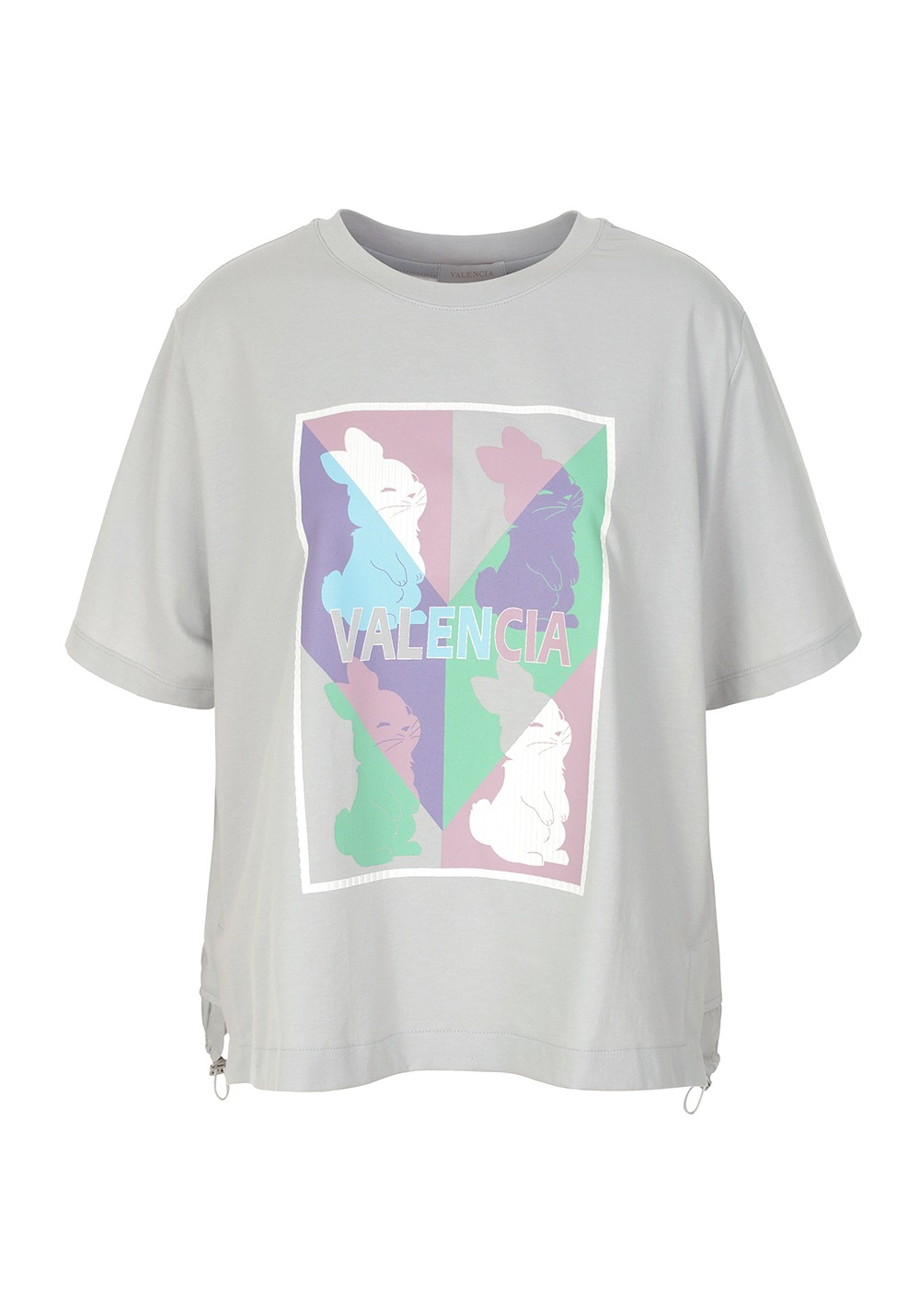 발렌시아(VALENCIA) - 발렌시아스토어	- 발렌시아 레터링 프린트 티셔츠 236MC35